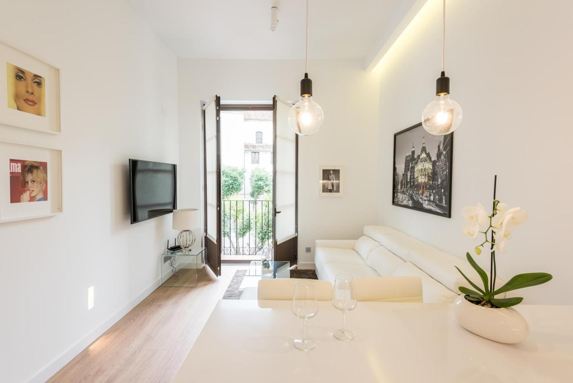 Malasana Plaza Apartment Madrid Bagian luar foto