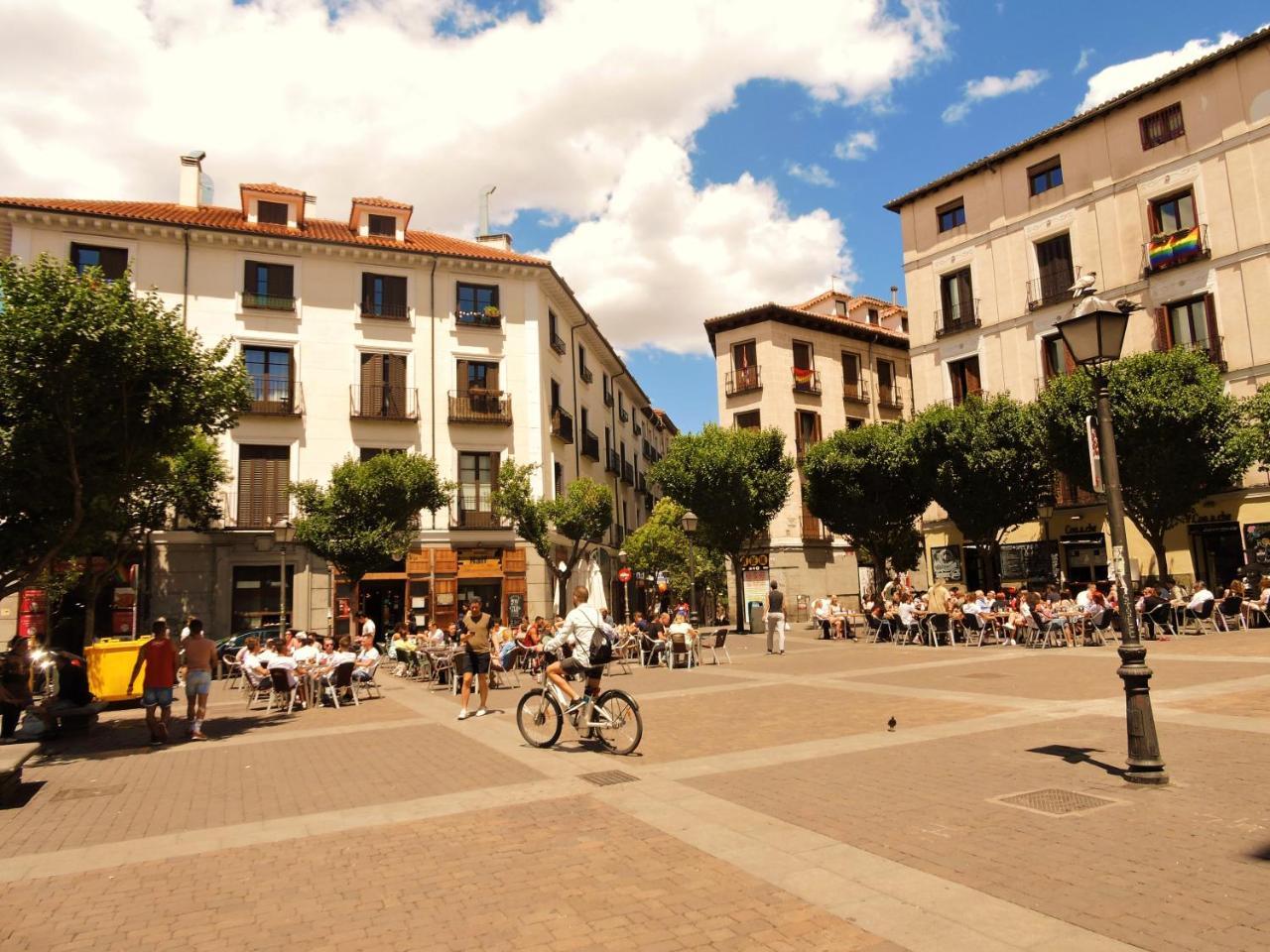 Malasana Plaza Apartment Madrid Bagian luar foto