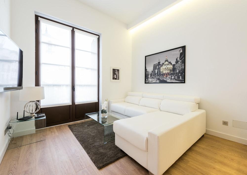 Malasana Plaza Apartment Madrid Bagian luar foto